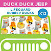2" Assorted Safari Animal Explorers Vinyl Rubber Ducks - 12 Pc. Image 2