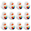 2" Autism Awareness Vinyl Rubber Ducks - 12 Pc. Image 1