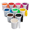 2" Bright 10-Color Modeling Dough Variety Pack - 10 Pc. Image 1