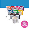 2" Bright 10-Color Modeling Dough Variety Pack - 10 Pc. Image 2