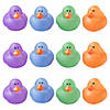 2" Bright Color-Changing Rubber Ducks - 12 Pc. Image 1