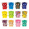 2&quot; Bright Color Gummy Teddy Bear Collectible Squishy Toys &amp;#8211; 12 Pc.  Image 1