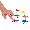 2" Bulk 144 Pc. Mini Bright Colors Plastic Jumping Frogs Image 1