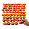 2" Bulk 144 Pc. Mini Halloween Squeeze Jack-O&#8217;-Lantern Stress Toys Image 1