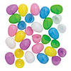 2" Bulk 144 Pc. Pastel Plastic Easter Eggs Image 1