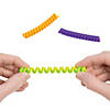 2" Bulk 144 Pc. Two-Colors Spiral Cording Fidget Toy Assortment Image 1