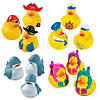 2" Bulk 48 Pc. Sailing the Seas Rubber Duck Assortment Kit Image 1