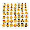 2" Bulk 48 Pc. Silly Character Yellow Rubber Ducks Assortment Image 1