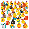 2" Bulk 50 Pc. Silly Character Yellow Rubber Ducks Assortment Image 1