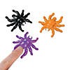 2" Bulk  576 Pc. Mini Puple, Orange & Black Plastic Jumping Spiders Image 2