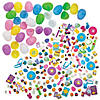 2" Bulk 932 Pc. Pastel Plastic Easter Eggs & Toy Filler Kit Image 1