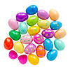 2" Bulk Bright, Pastel and Patterned Plastic Easter Egg Assortment - 864 Pc. Image 3