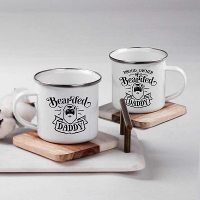 2 Campfire Mug Bearded Daddy/Proud Owner Image 1