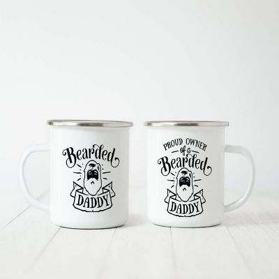 2 Campfire Mug Bearded Daddy/Proud Owner Image 3