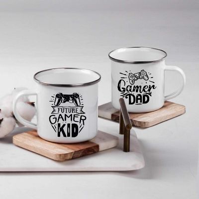 2 Campfire Mug Gamer Kid/Gamer Dad Image 1