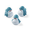 2" Classic Great White Shark Rubber Ducks - 12 Pc. Image 1