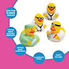 2" Doctor Rubber Ducks with Prescription Pad, Stethoscope & Scrubs - 12 Pc. Image 2
