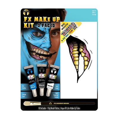 2 Faced Fx Makeup Kit Costume Accessory Image 1