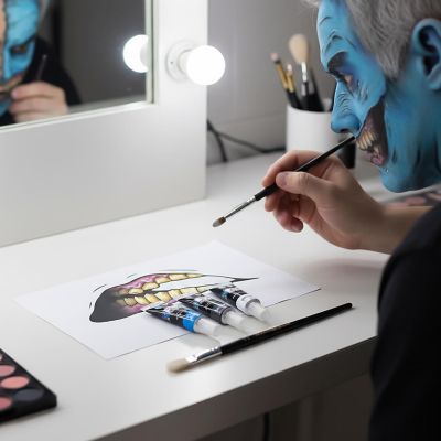 2 Faced Fx Makeup Kit Costume Accessory Image 2