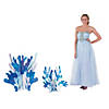 2 Ft. - 3 Ft. Coral Cardboard Cutout Stand-Up Set - 2 Pc. Image 1