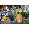 2 Ft. - 45 1/2" Jack-O-Lantern Cardboard Cutout Stand-Ups Halloween Decorations - 3 Pc. Image 2