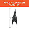 2 Ft. Animated Hanging Light-Up Upside-Down Bat Halloween Decoration Image 4