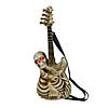 2 Ft. Light-Up Ukulele-Shaped Plastic Skeleton Halloween Decoration Image 1