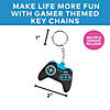 2&quot; Game Controller Gamer Keychains - 12 Pc. Image 2