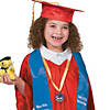 2" Graduate Hat & Diploma Blue & Yellow Plastic Award Medals - 12 Pc. Image 2