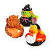 2" Halloween Costume Witch, Werewolf & Vampire Rubber Ducks - 12 Pc. Image 1