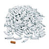 2 lbs. White Foil-Wrapped Caramel Chewable Candies - 189 Pc. Image 1