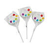 2" Little Artist Raspberry-Flavored Lollipops - 12 Pc. Image 1