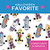 2" Mini Halloween Cute Monsters & Icons Plastic Skateboards - 36 Pc. Image 1