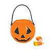 2" Mini Jack-O'-Lantern Pumpkin BPA-Free Plastic Candy Buckets - 12 Pc. Image 1