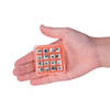 2" Mini Letter Brightly Colored Plastic Brain Teaser Games - 12 Pc. Image 1