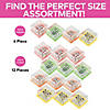 2" Mini Letter Brightly Colored Plastic Brain Teaser Games - 4 Pc. Image 4