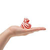 2" Multicolor Marbleized Swirl Christmas Rubber Ducks &amp;#8211; 12 Pc.  Image 2