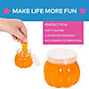 2" Orange Slime in Pumpkin-Shaped Plastic Containers - 12 Pc. Image 2