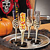 2 oz. Bulk  48 Ct. Skeleton Hand Plastic Glasses Image 1