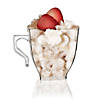 2 oz. Clear Square Plastic Mini Coffee Tea Cups (144 Cups) Image 1