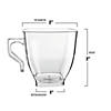 2 oz. Clear Square Plastic Mini Coffee Tea Cups (144 Cups) Image 2