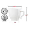 2 oz. White Square Plastic Mini Coffee Tea Cups (144 Cups) Image 3
