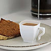 2 oz. White Square Plastic Mini Coffee Tea Cups (144 Cups) Image 4