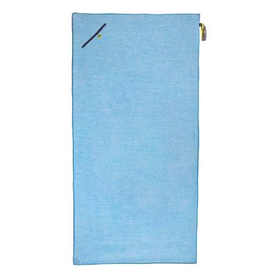 2 Pack Beach Towels With Pocket, Blue Image 1