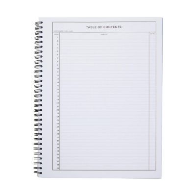 2 Pack Carbonless Lab Notebooks, 100 Sheets Each (8.5 x 11 In) Image 3