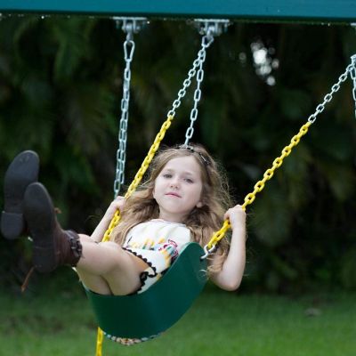 2 Pack Green Belt Swings Image 1