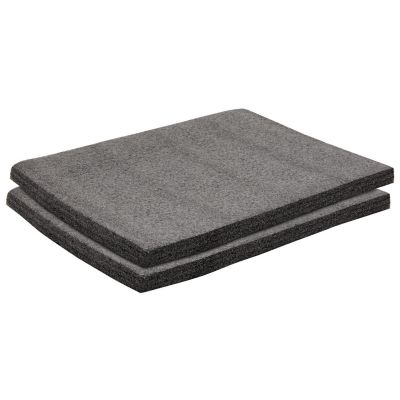 2-Pack Packing Foam Sheets - 16x12x1 Customizable Polyethylene Insert Pads for Tool Case Cushioning, Crafts Image 1