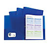 2-Pkt Heavyweight Portfolio Folder Blue Image 1