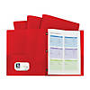 2-Pkt Heavyweight Portfolio Folder Red Image 1
