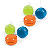 2" Solid Brightly Colored Neon Opaque Plastic YoYos - 6 Pc. Image 1